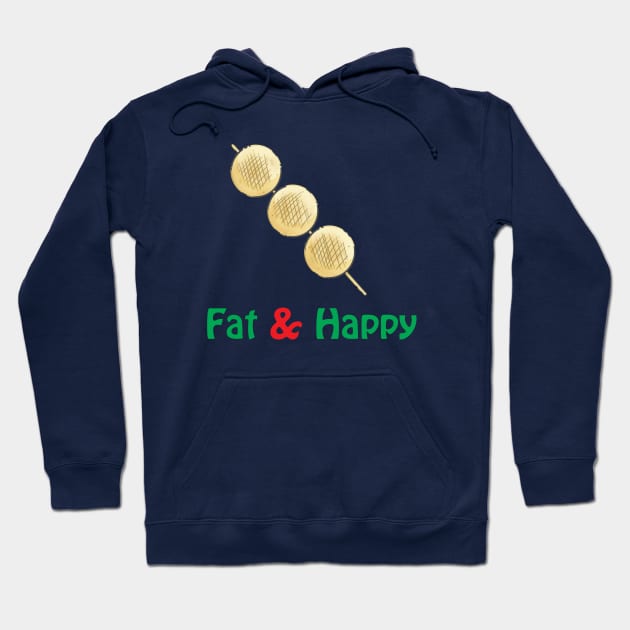 I am fat and i am happy,funny t-shirt Hoodie by hossamahmed